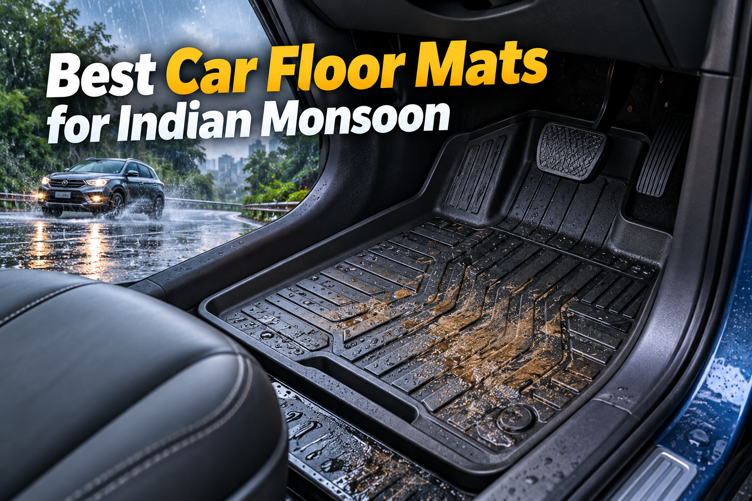 Best Car Floor Mats for Indian Monsoon — AurixAuto Car Care Blog