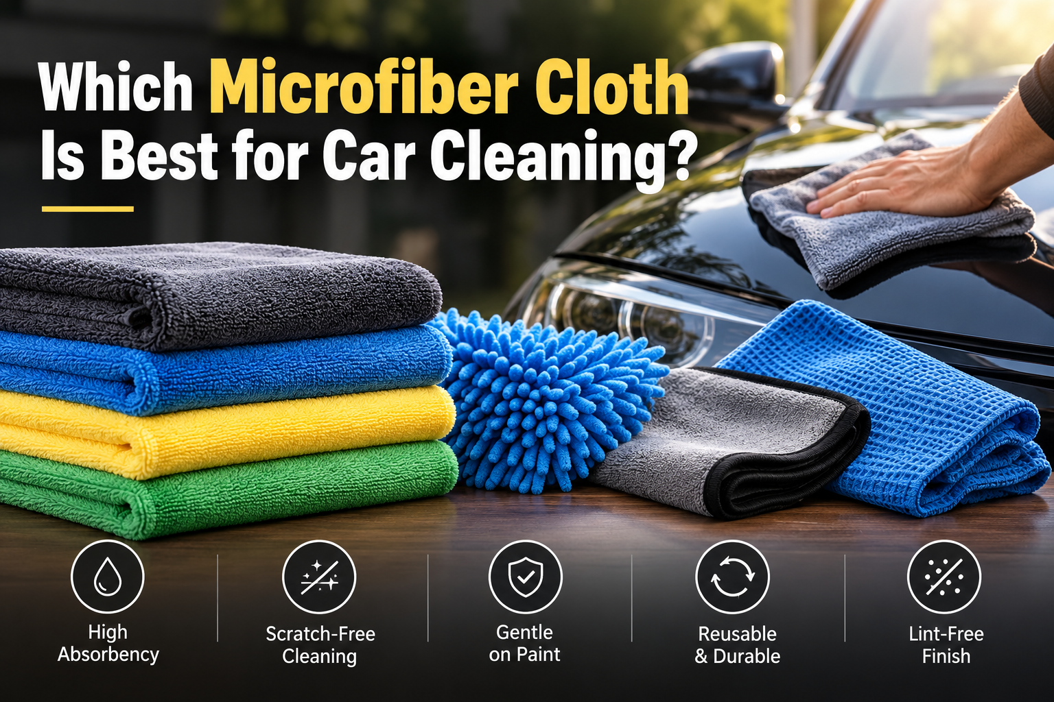 Which Microfiber Cloth Is Best for Car Cleaning? — AurixAuto Blog