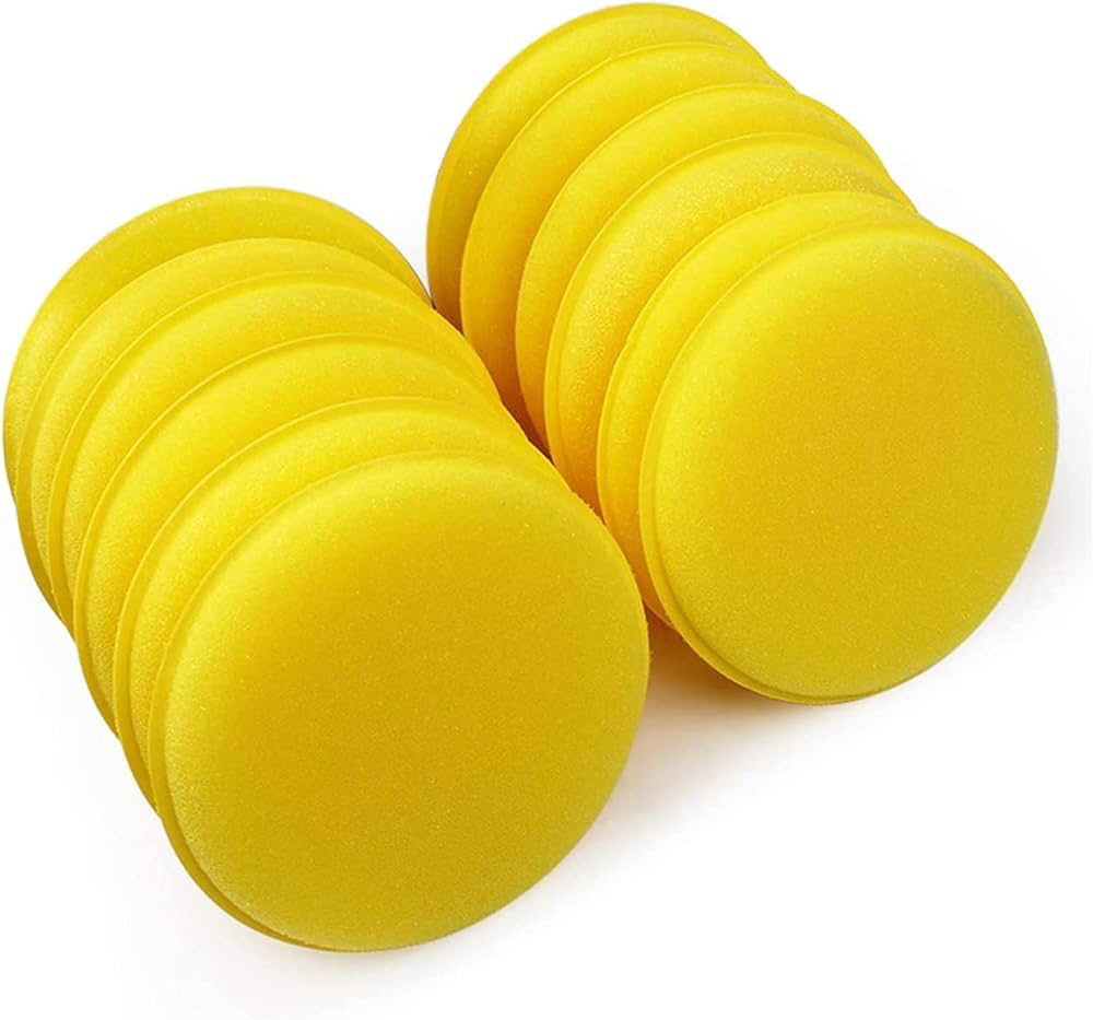 Yellow Sponge Applicator  - Pack of 10