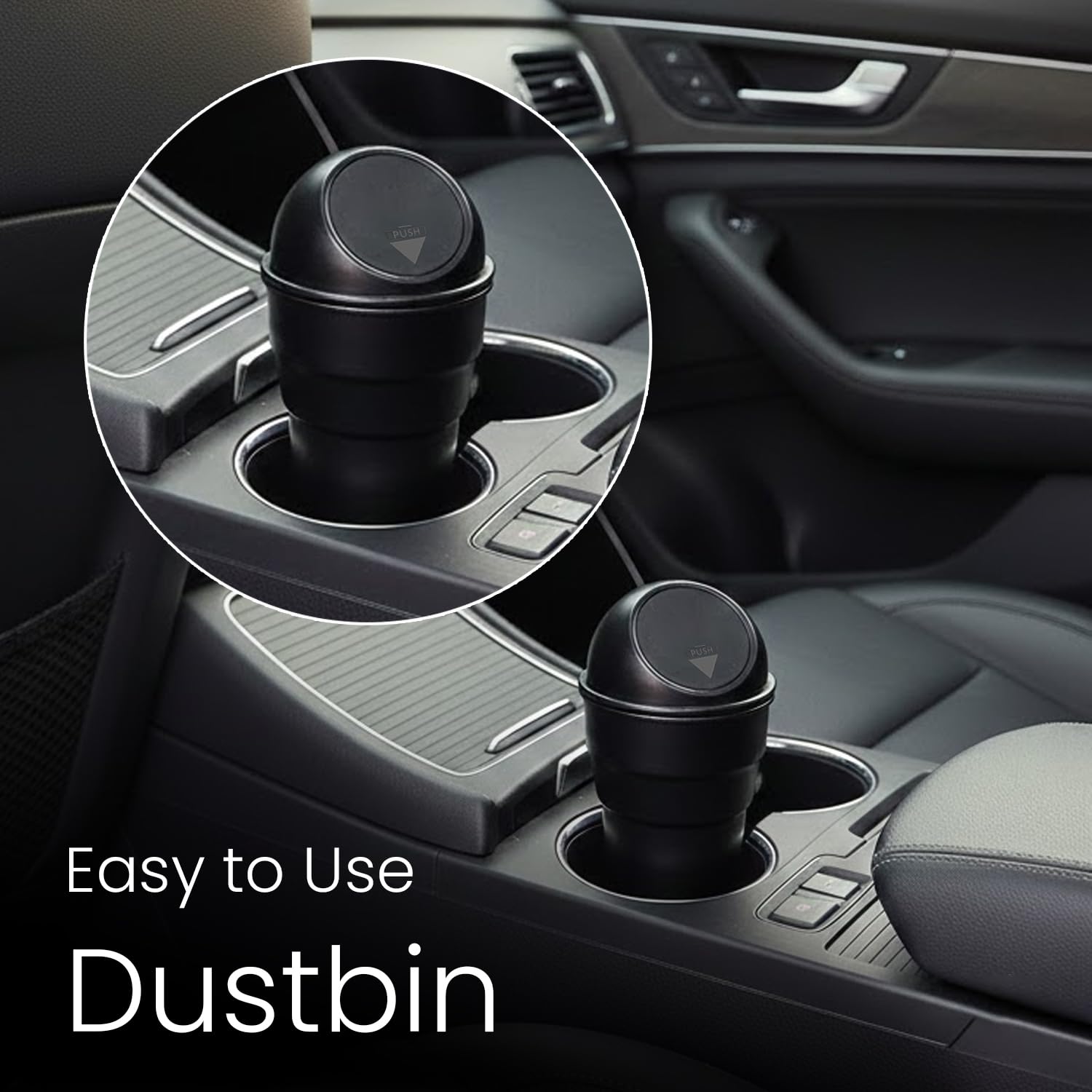 Aurixauto Car Backseat hanger and Dustbin Combo