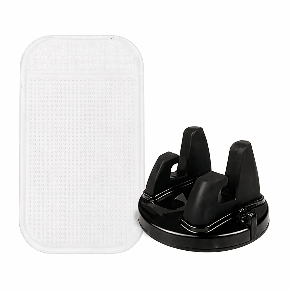 Mini Dashboard mat and Universal 360° Rotatable Dashboard Phone Holder