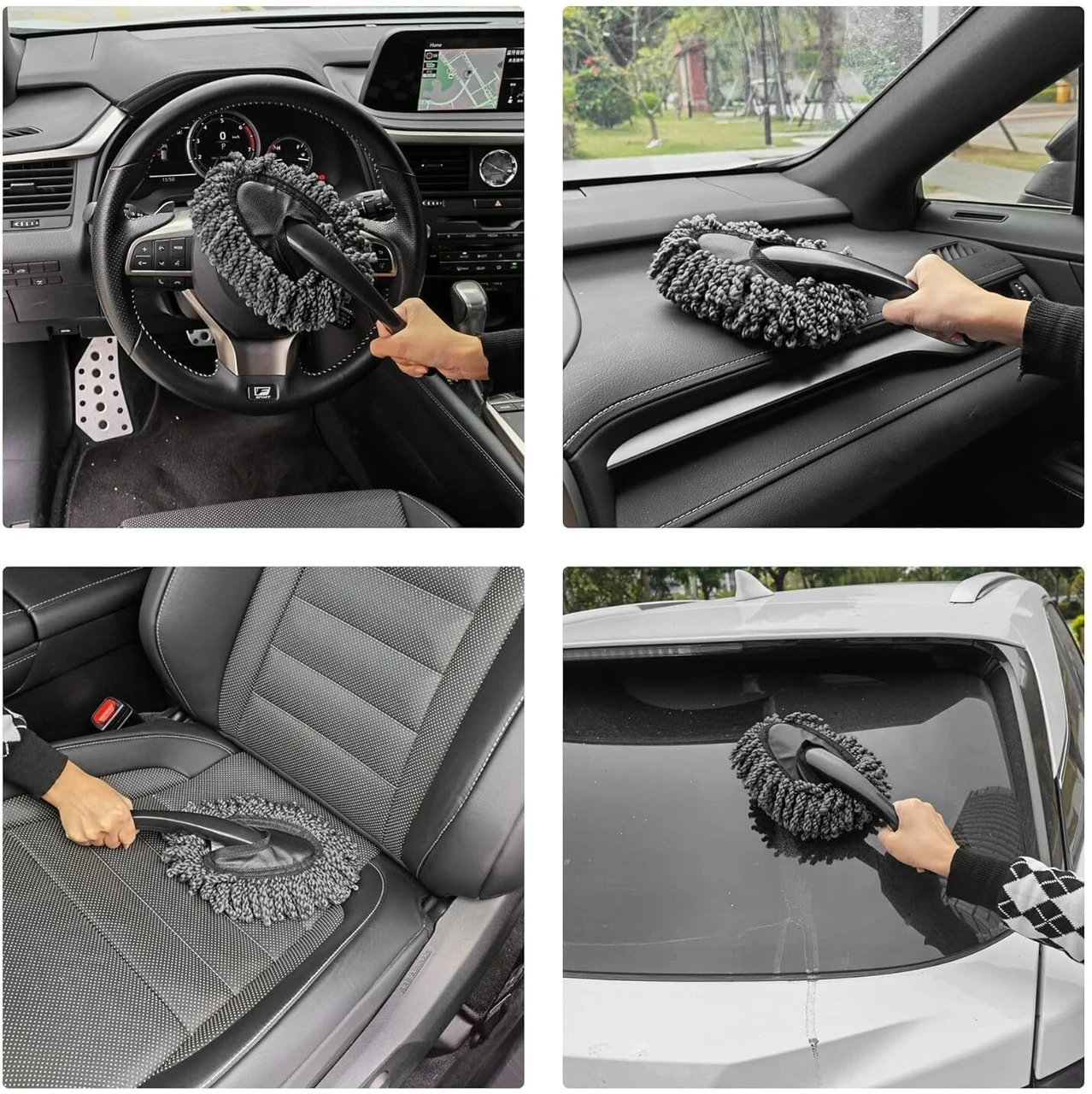 Aurixauto Big duster, Small Duster & Vaccum Mobile Holder