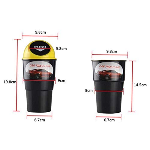 Aurixauto Car Dustbin + Small Brush+ Broad Brush + Microfiber cloth 600 GSM
