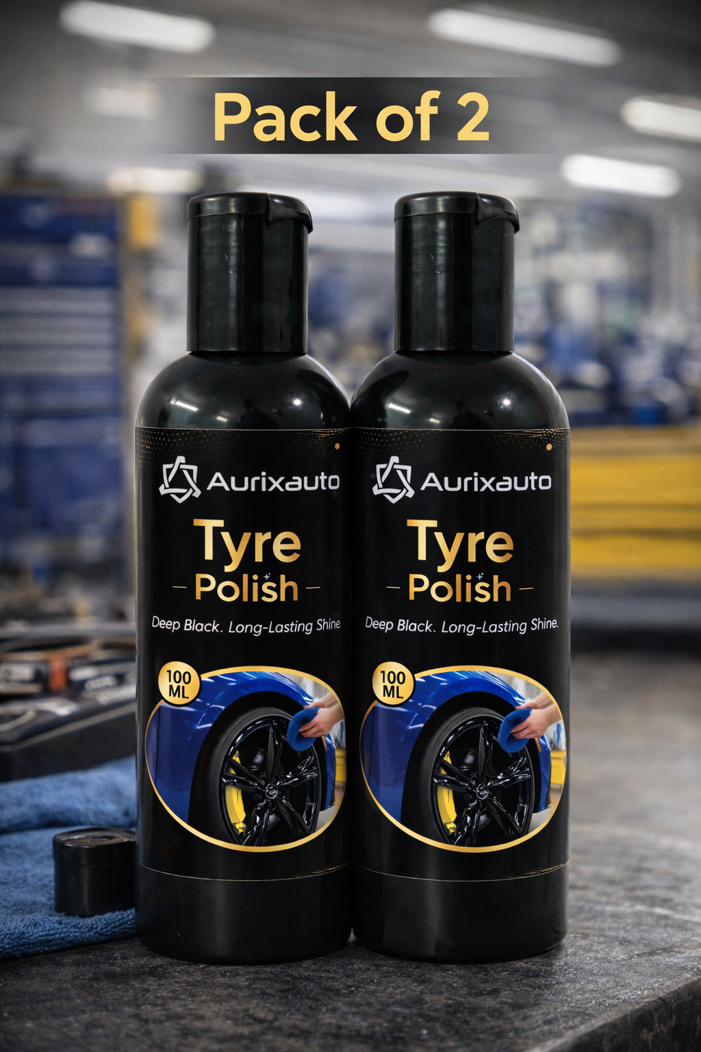 Tyre Polish 100ML pack of 2