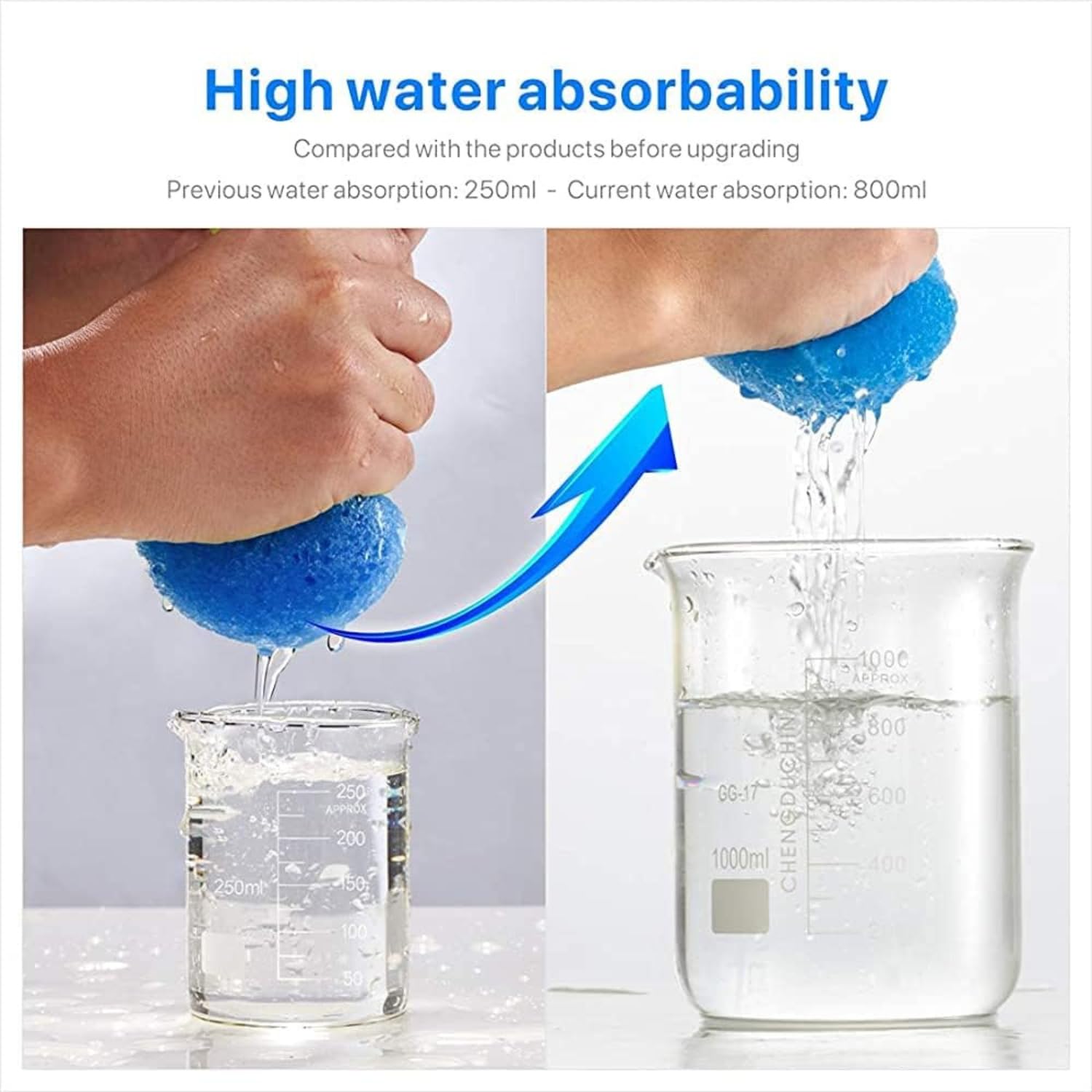 Aurix Car wash Sponge pack of 2