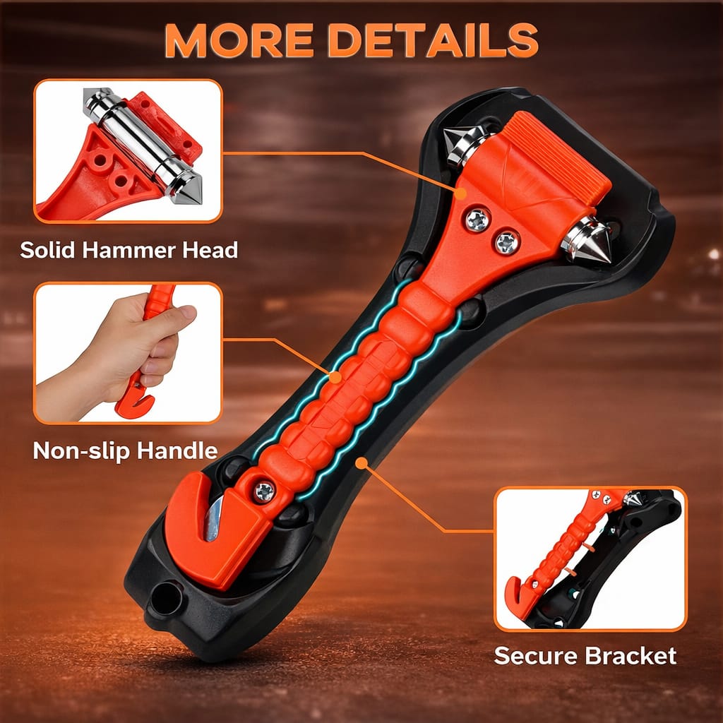 Car Hammer Pack of 3