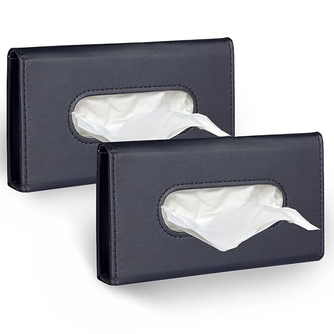 Car Tissue Holder for Sun Visor pack of 2