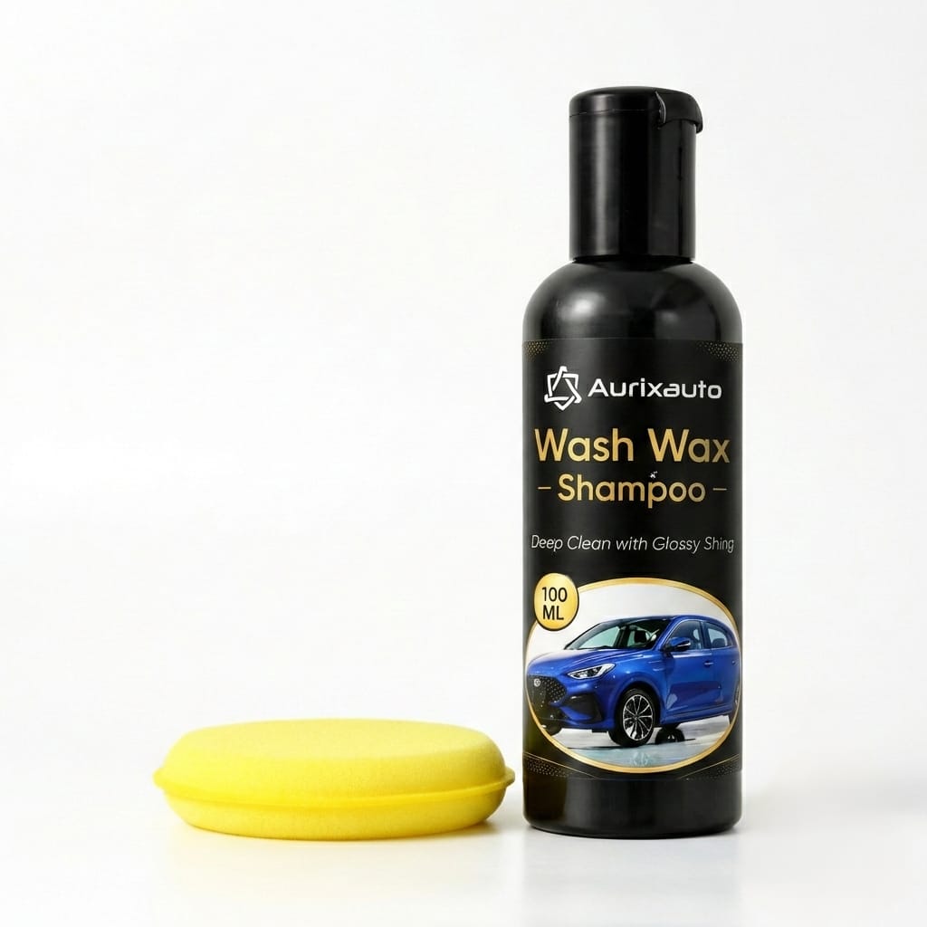 Wash Wax Shampoo 100ml & Applicator Combo