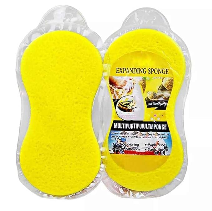 Aurix Car wash Sponge pack of 2