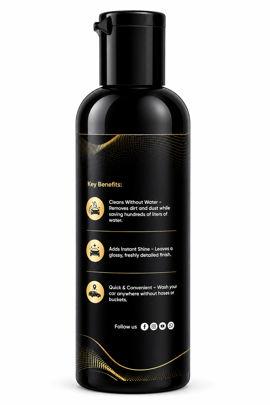 Waterless car wash 100ml - Pack of 1