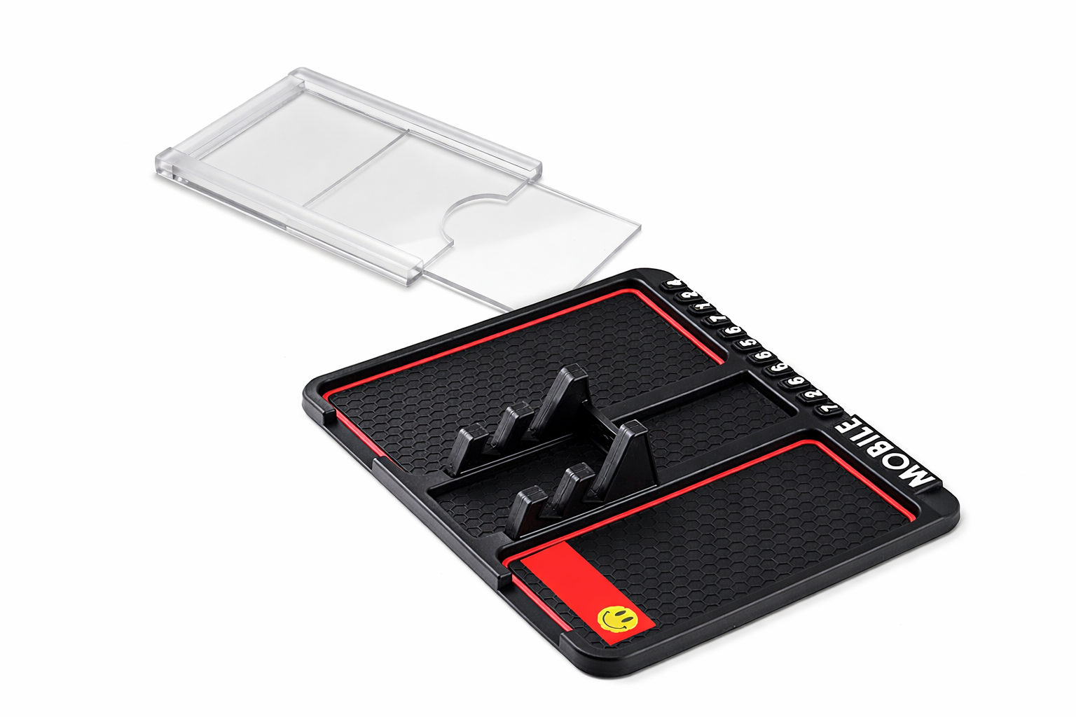 Fastag Holder & Dashboard matt Big with Mobile holder