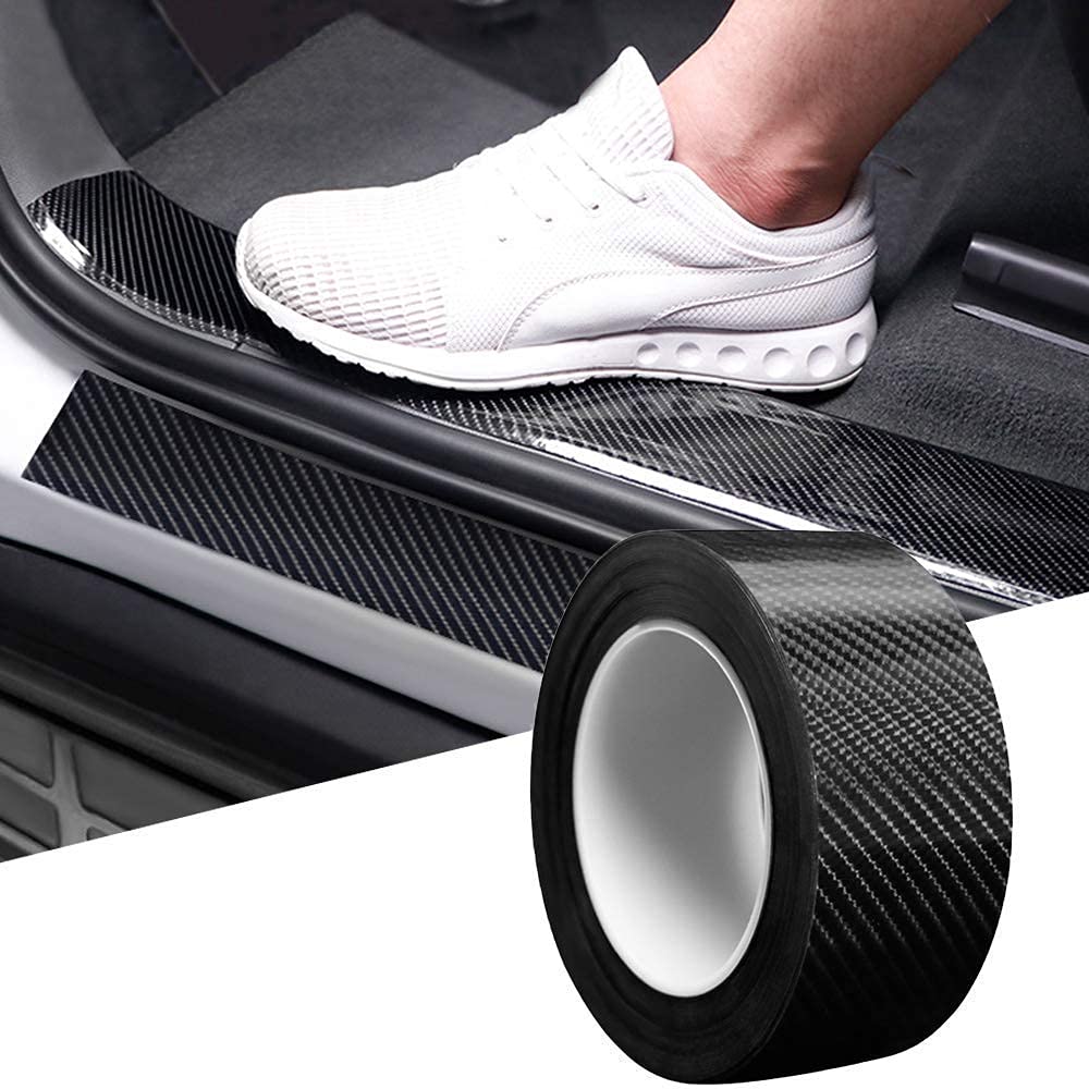 Aurixauto Carbon Fiber Anti-Scratch Adhesive Tape pack of 3