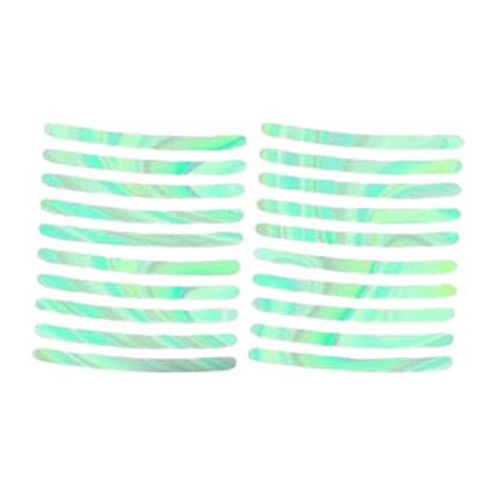 Car Wheel Hub Reflective Car Stickers 20 pc set