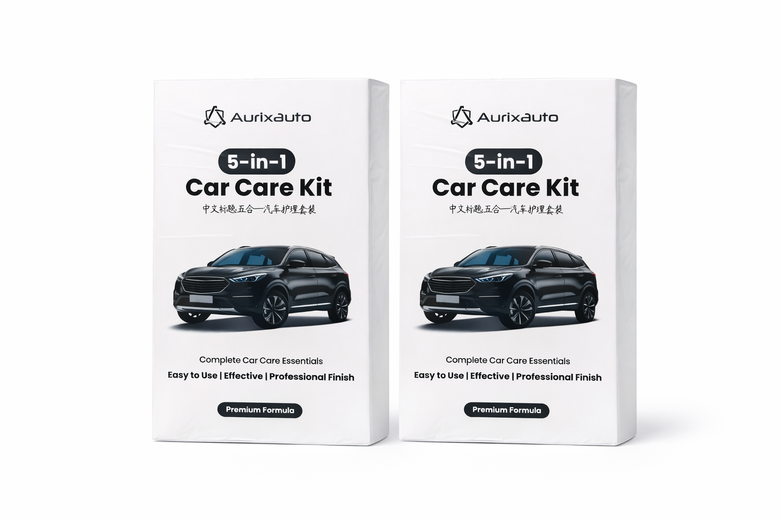 5 in 1 Car Care kit - Pack of 2