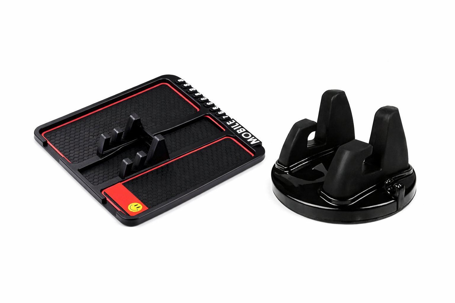 Universal 360° Rotatable Dashboard Phone Holder and Big Dashboard mat