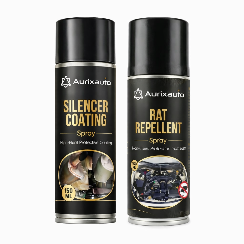 Rodent Repellent Spray 150ml & Silencer Coating Spray 150ml Combo