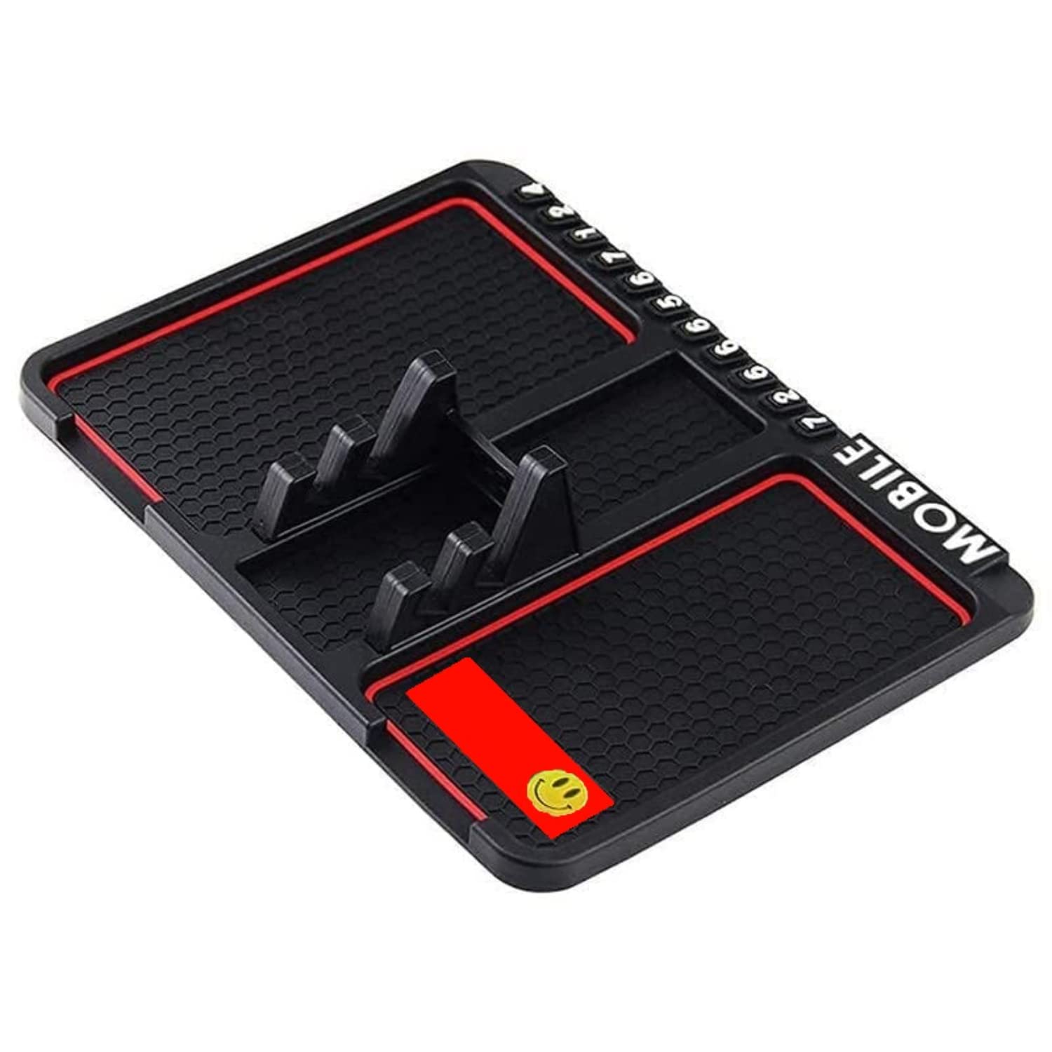 Dashboard matt Big with Mobile holder and number - Pack of 2