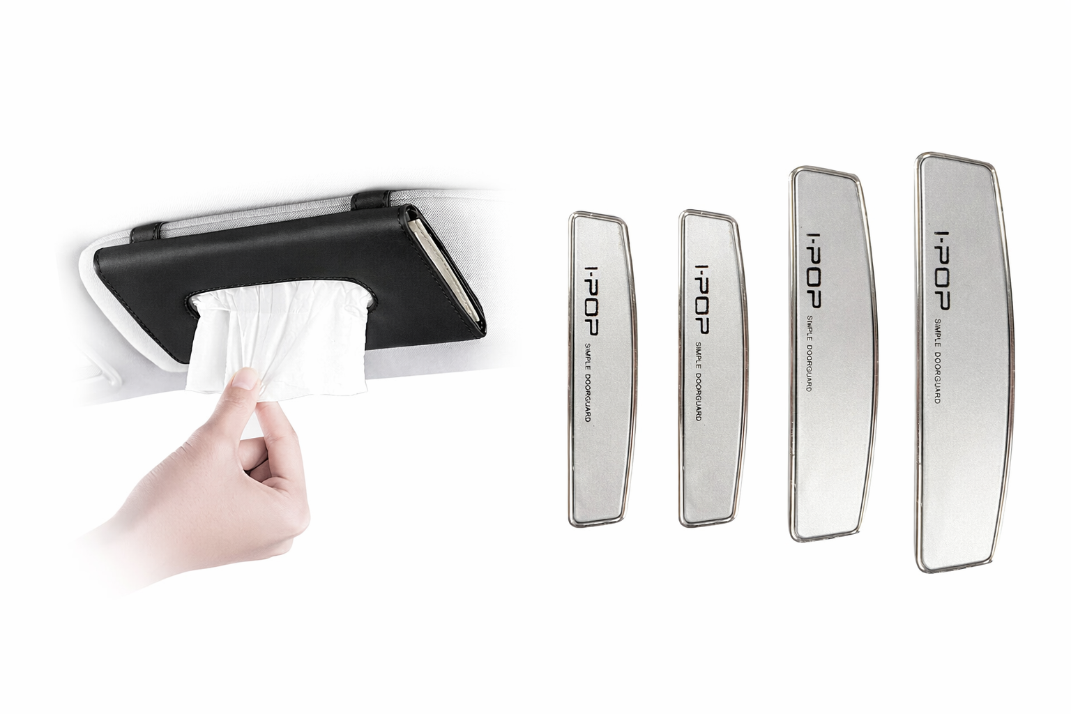 Car Tissue Holder for Sun Visor & Door guard