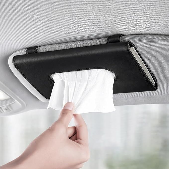 Car Tissue Holder for Sun Visor pack of 1