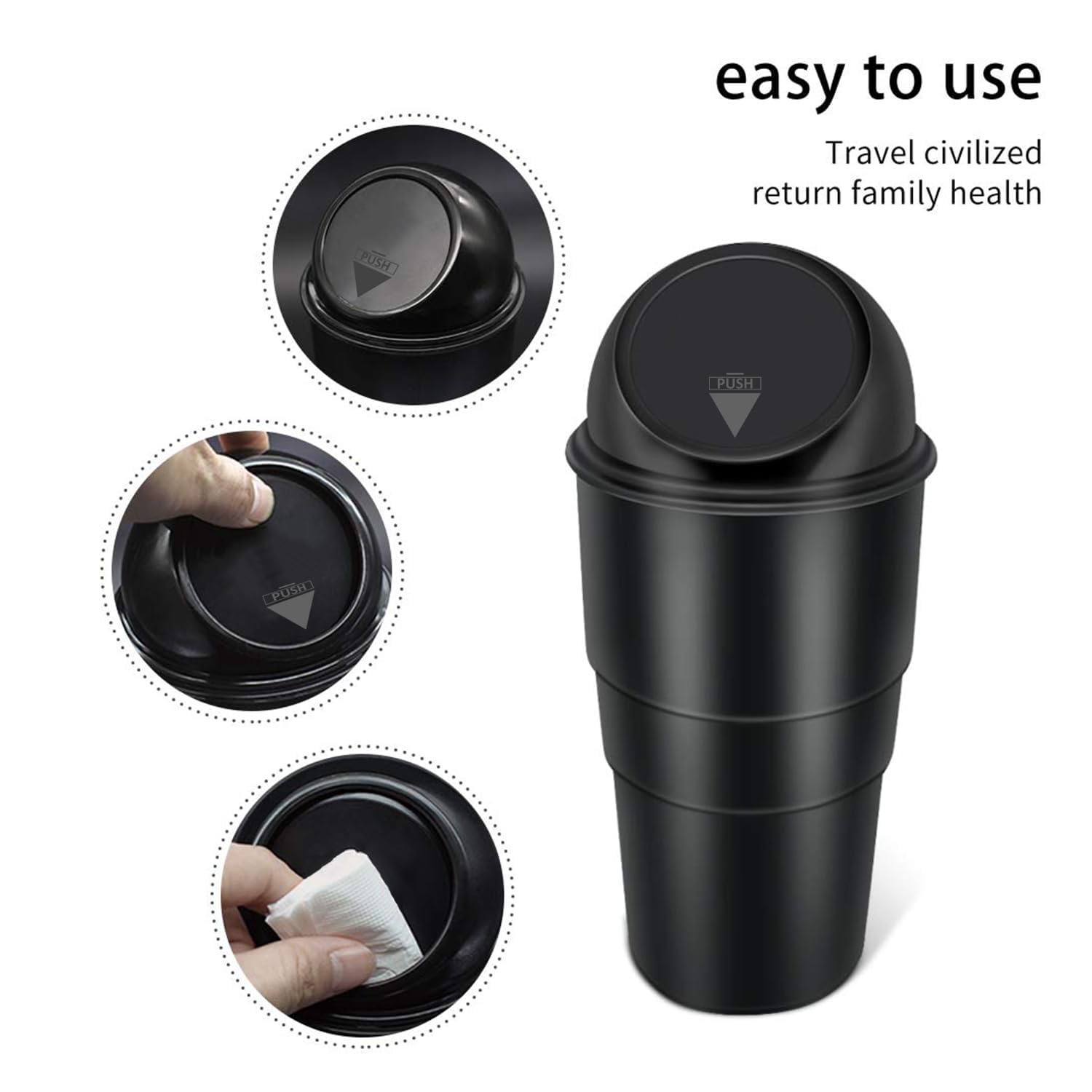 Aurixauto_Car Dustbin pack of 1