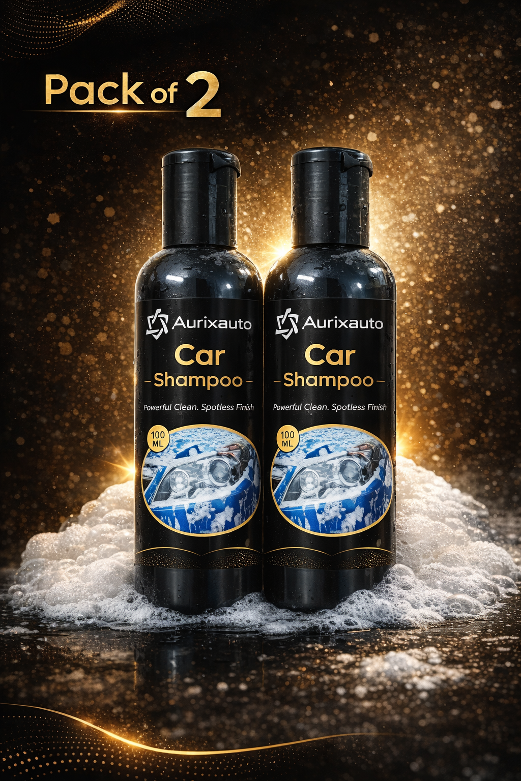 Car Shampoo - 100 ml - pack of 2