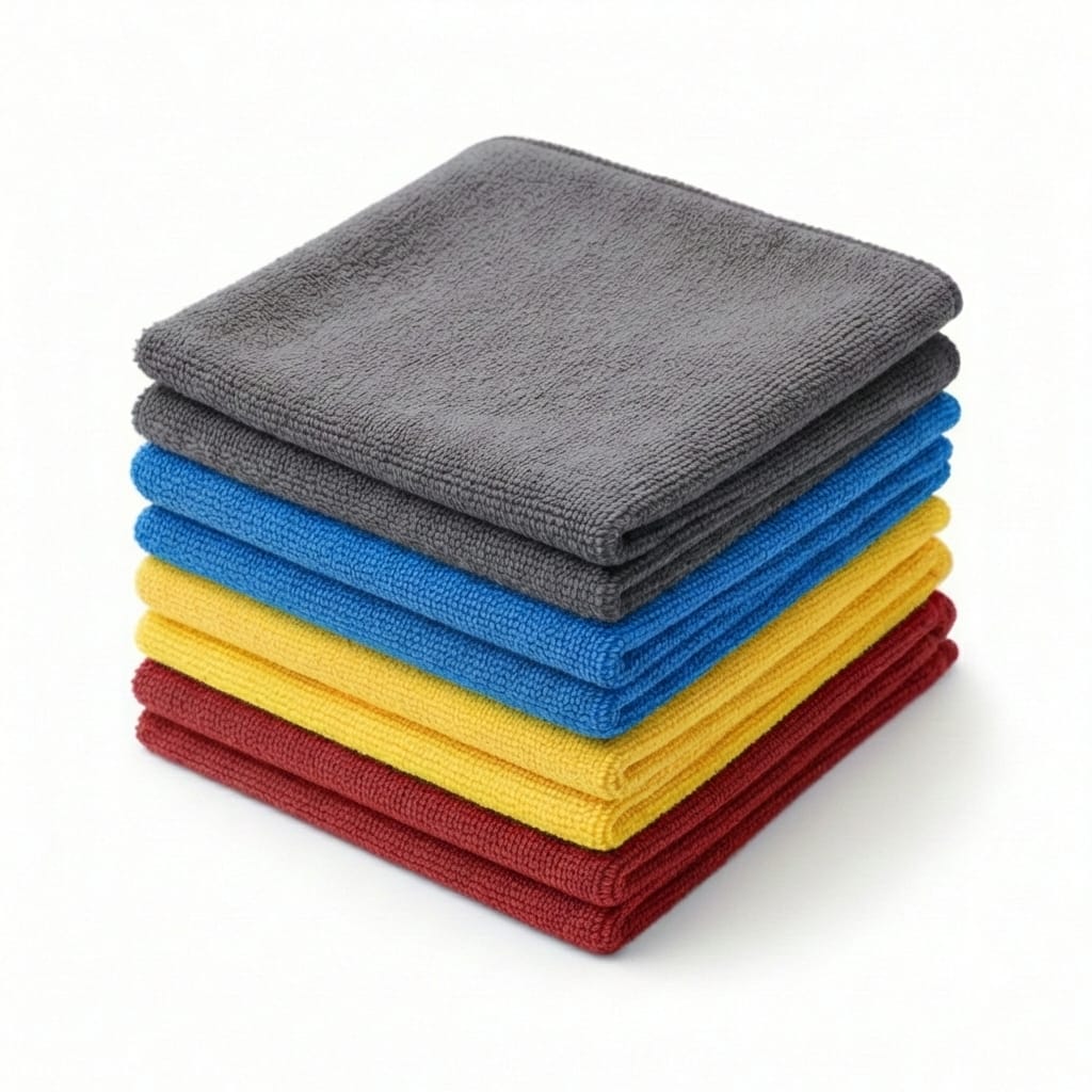 Microfiber Cloth 40 x 40 cm - 200 Gsm - Pack of 4
